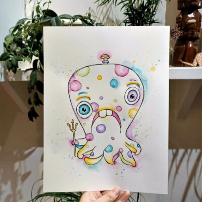 Verrumène des sables - Œuvre originale