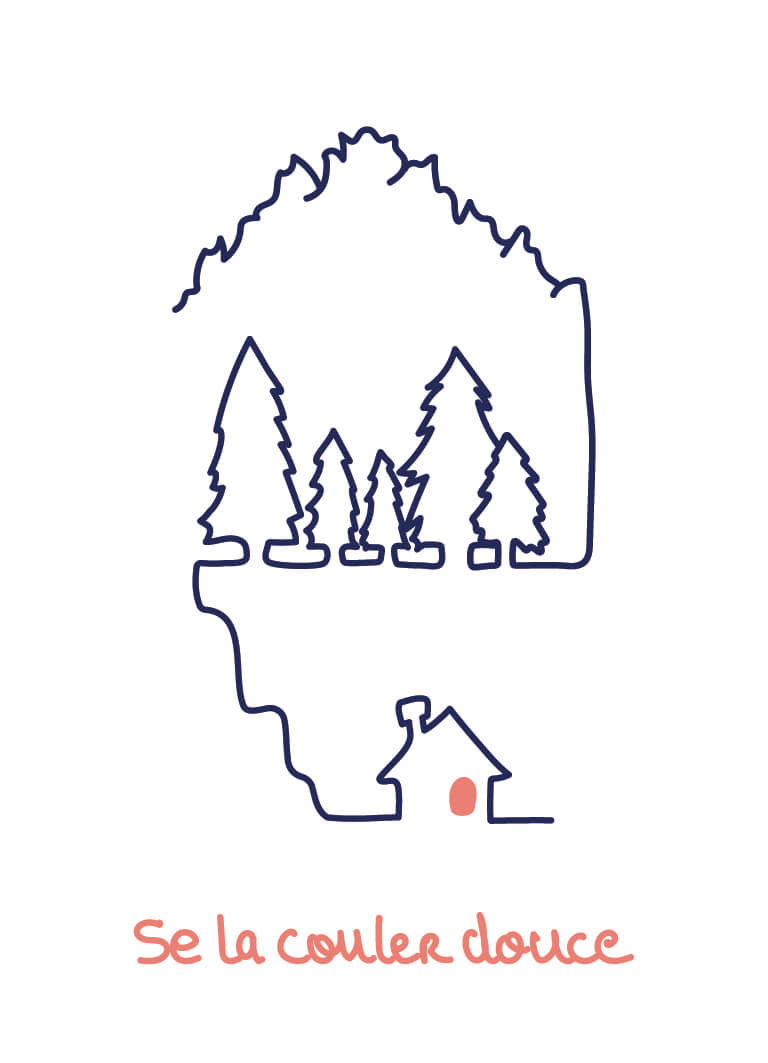 Lot de 4 cartes minimalistes qui incitent au voyage – Image 4