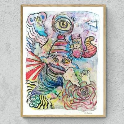 Alice dans le multivers - Œuvre originale