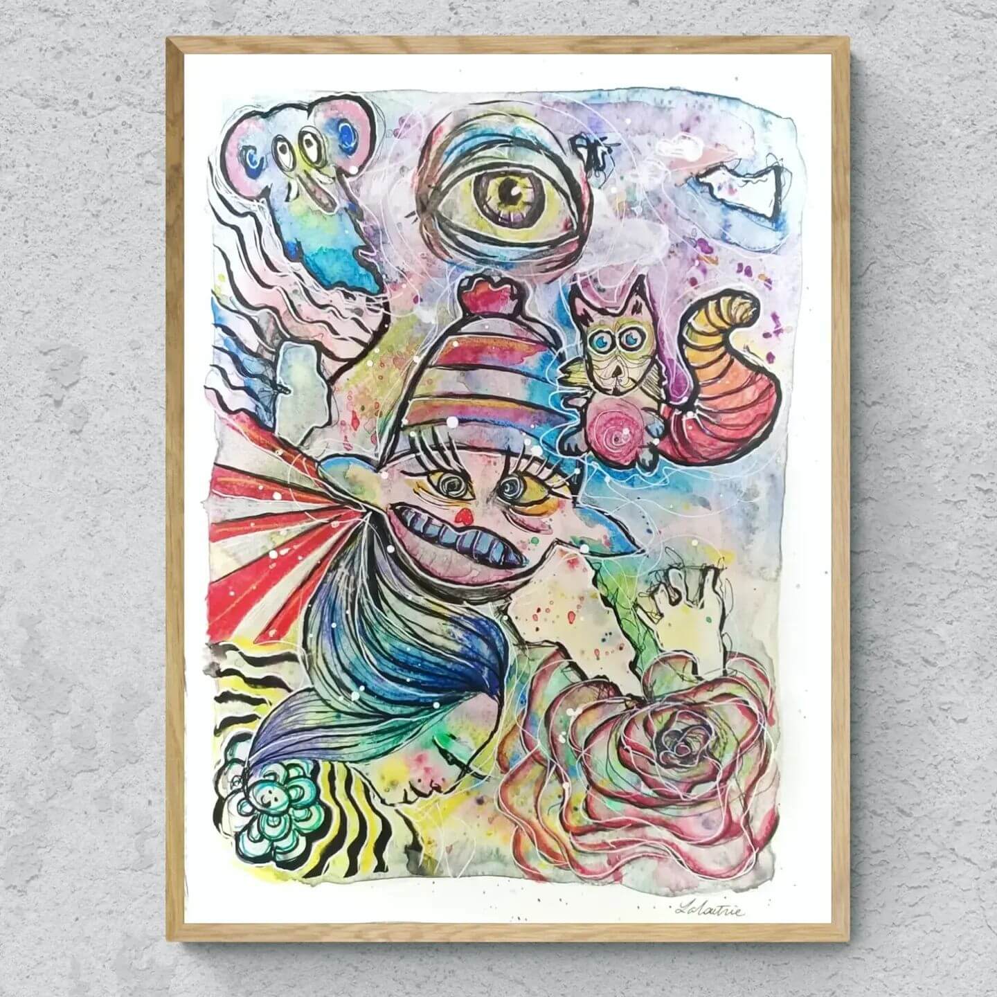 Alice dans le multivers - Œuvre originale