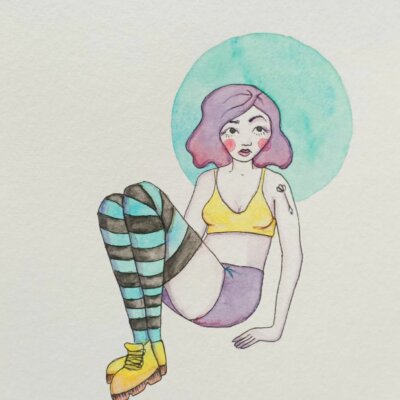 Dans ma bulle - 1 - Œuvre originale