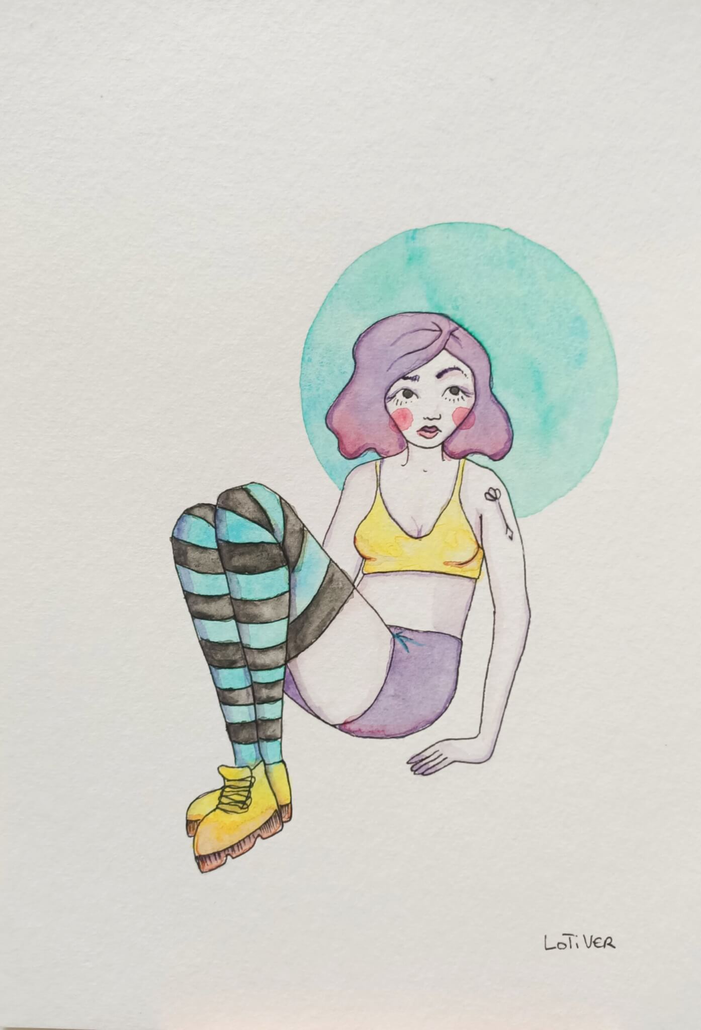 Dans ma bulle - 1 - Œuvre originale