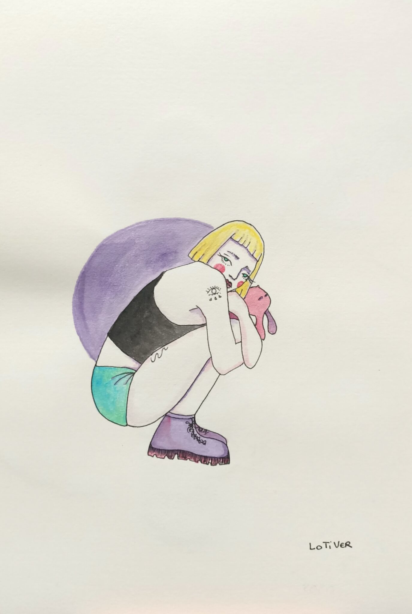 Dans ma bulle - 3 - Œuvre originale