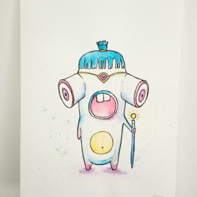 Eautilope sauvage - Œuvre originale