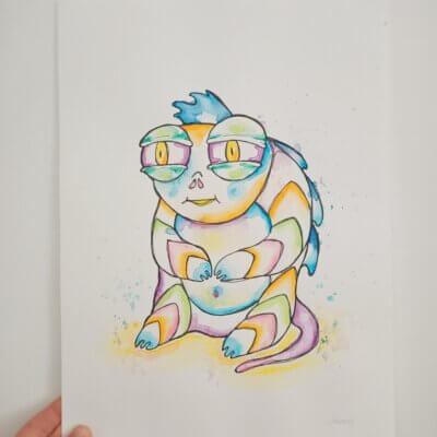 Pimu au sang froid - Œuvre originale