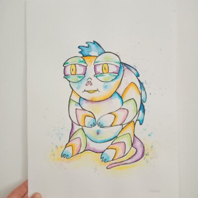 Pimu au sang froid - Œuvre originale