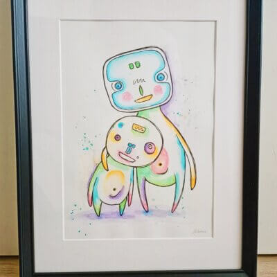 Pousse et Begout - Œuvre originale