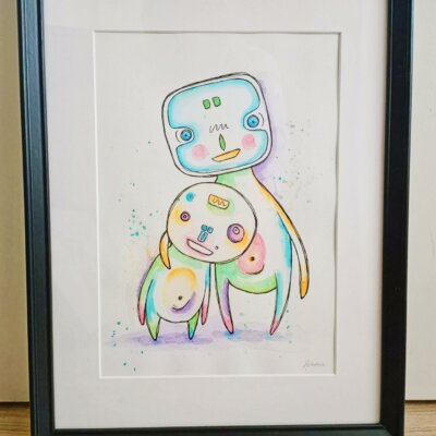 Pousse et Begout - Œuvre originale