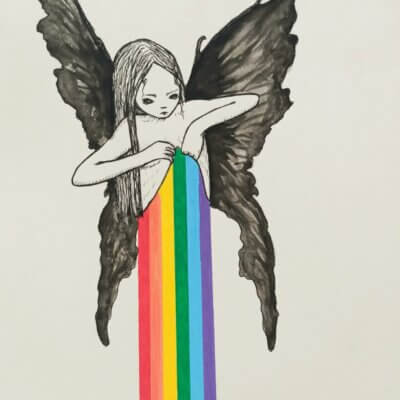 Au fond, je suis une glace à l'eau