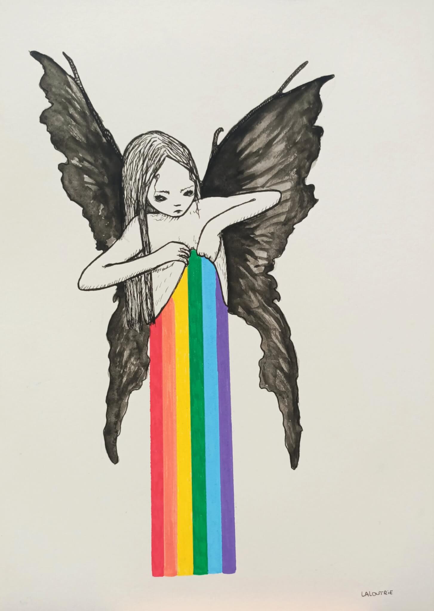 Au fond, je suis une glace à l'eau