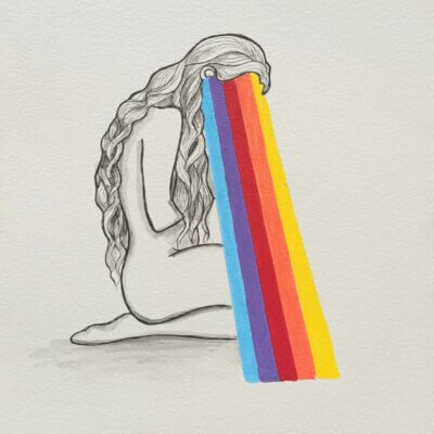 Voir la vie en arc en ciel