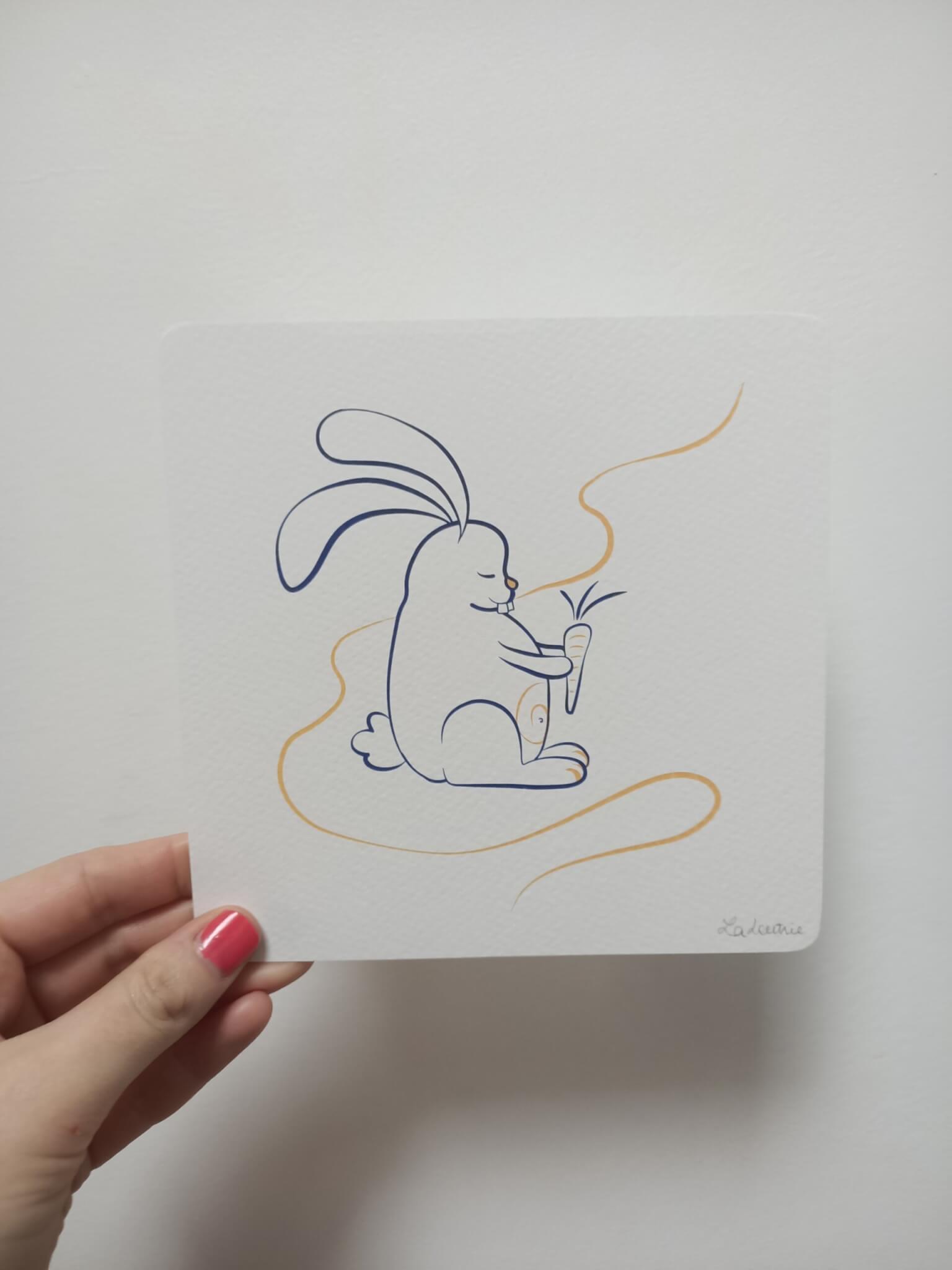 Lot de 4 cartes minimalistes d'animaux – Image 5