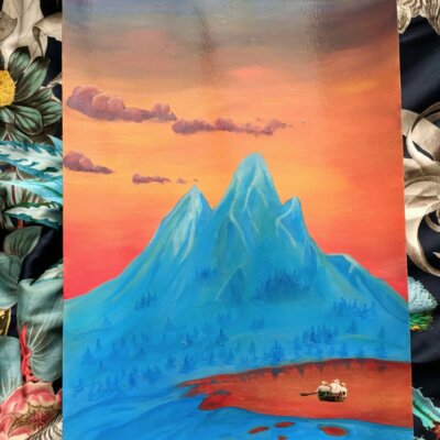 Voyage au Mont Trylboutrüe - 42 × 29.7cm