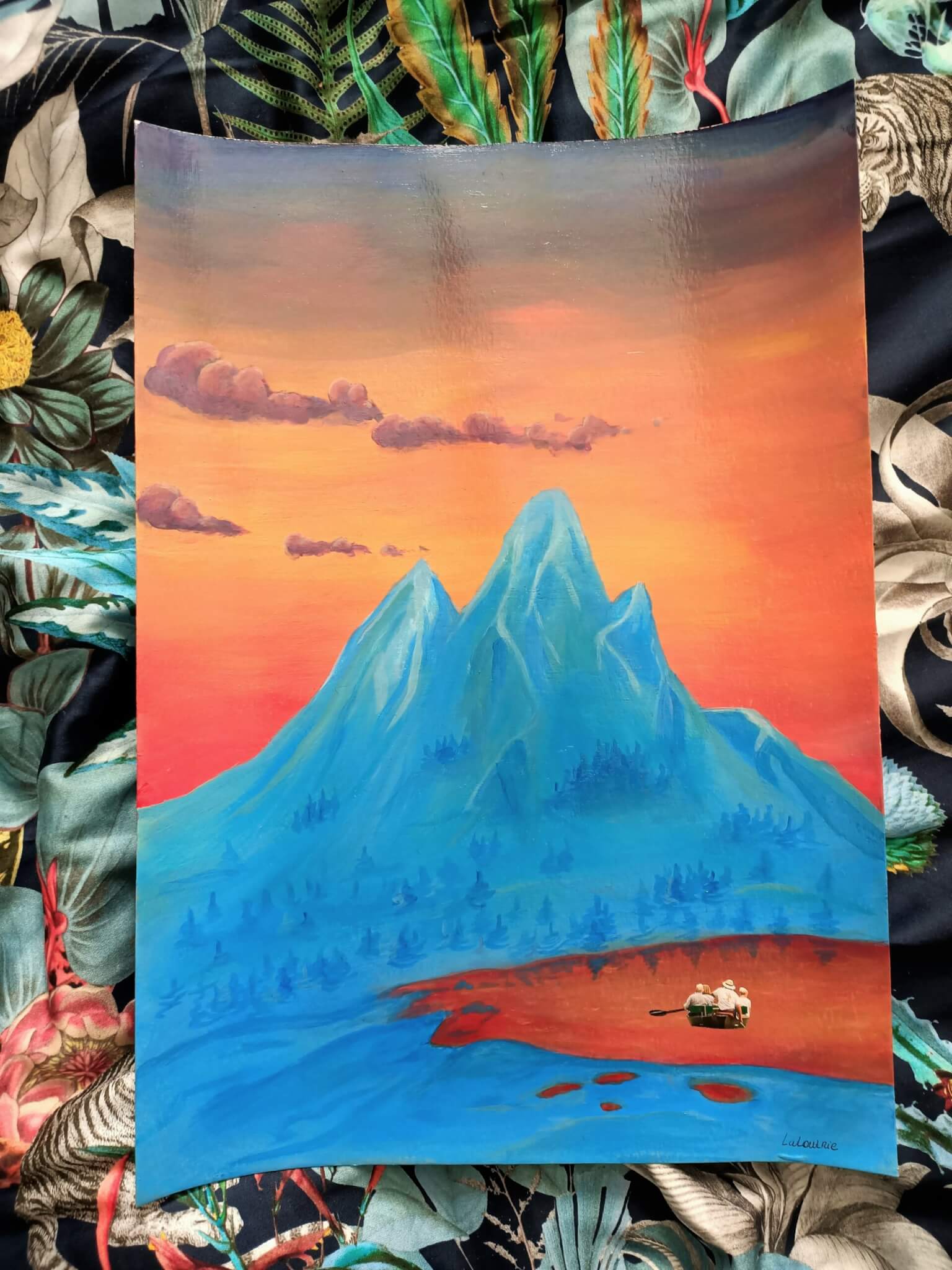 Voyage au Mont Trylboutrüe - 42 × 29.7cm