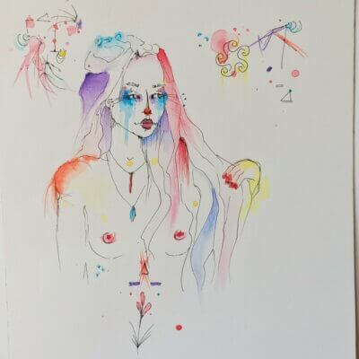 Kandinsky girl - Œuvre originale