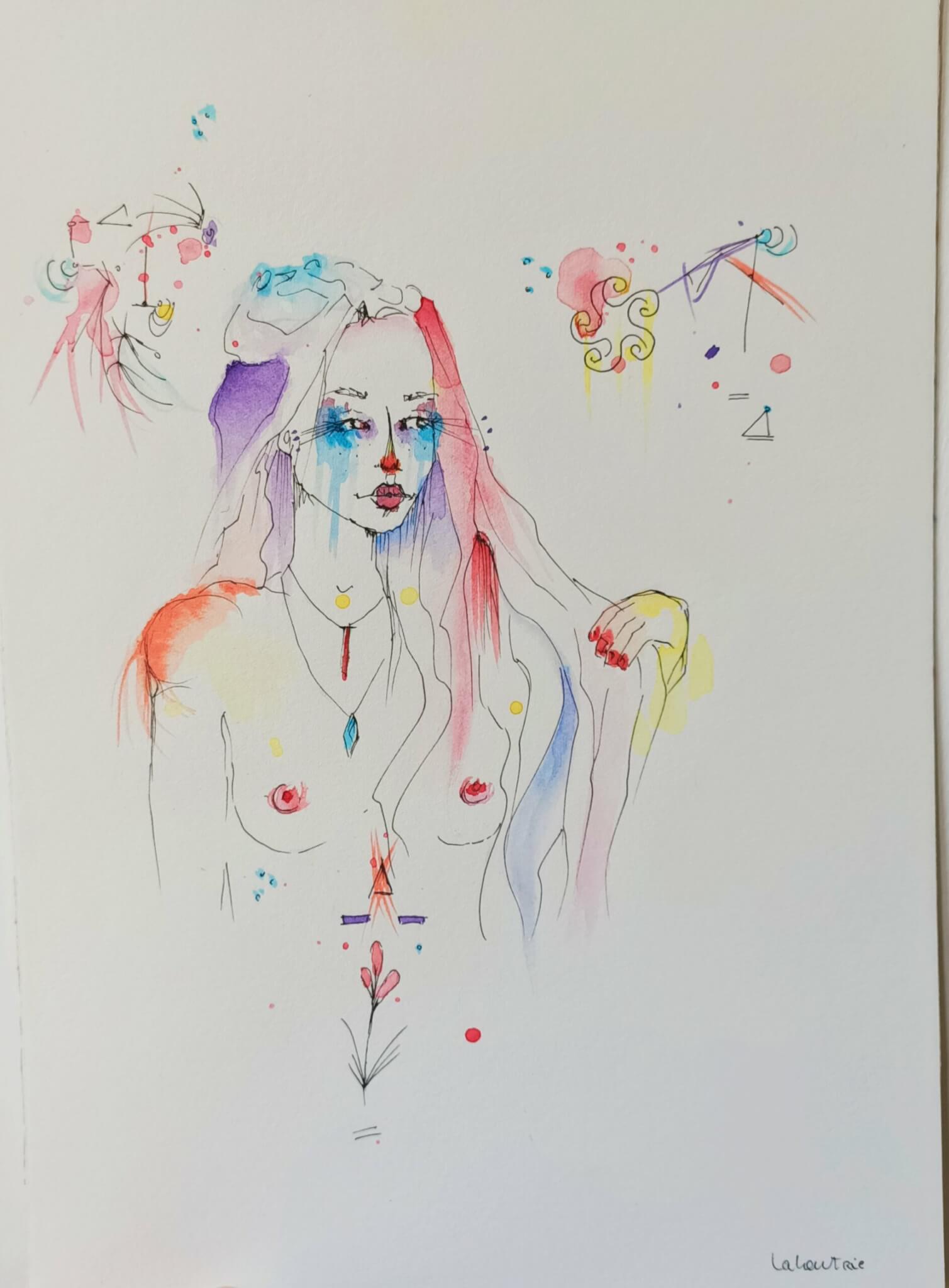 Kandinsky girl - Œuvre originale