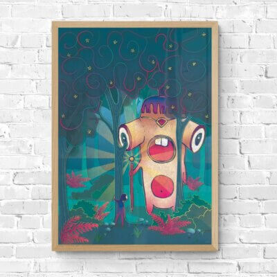 Rencontre avec une eautilope sacrée