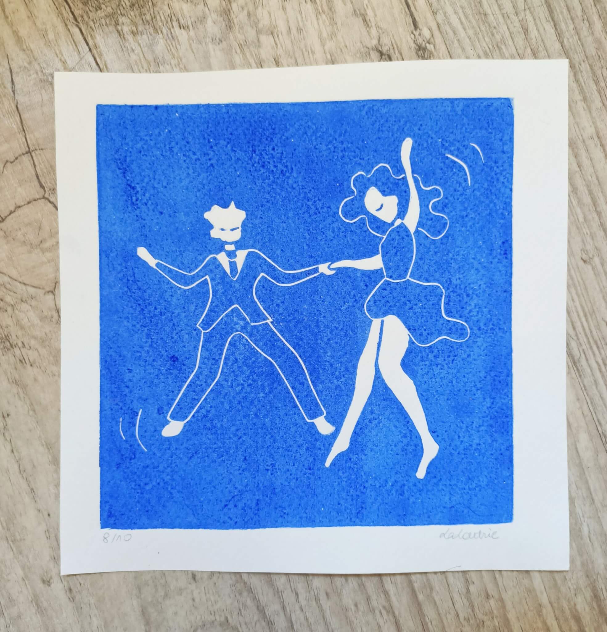 Boogie danseurs - 15*15cm