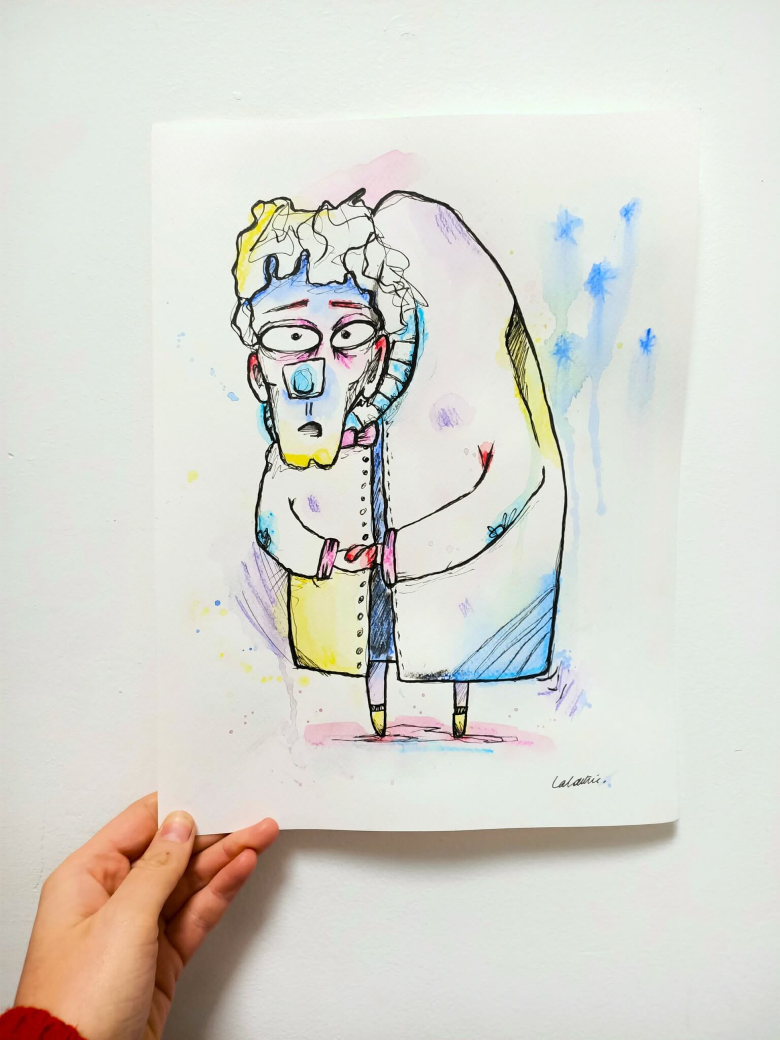 Le vieux - Œuvre originale