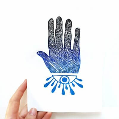 La main et l'oeil - A5