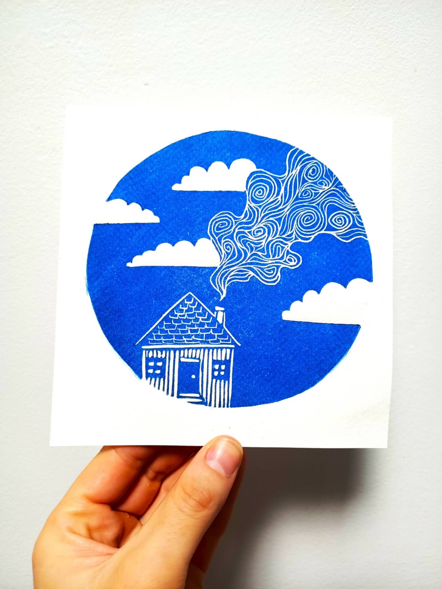 La Cabane dans les Nuages - 14x14cm – Image 2