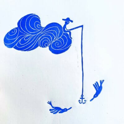 Pêcheur d'oiseau - A5