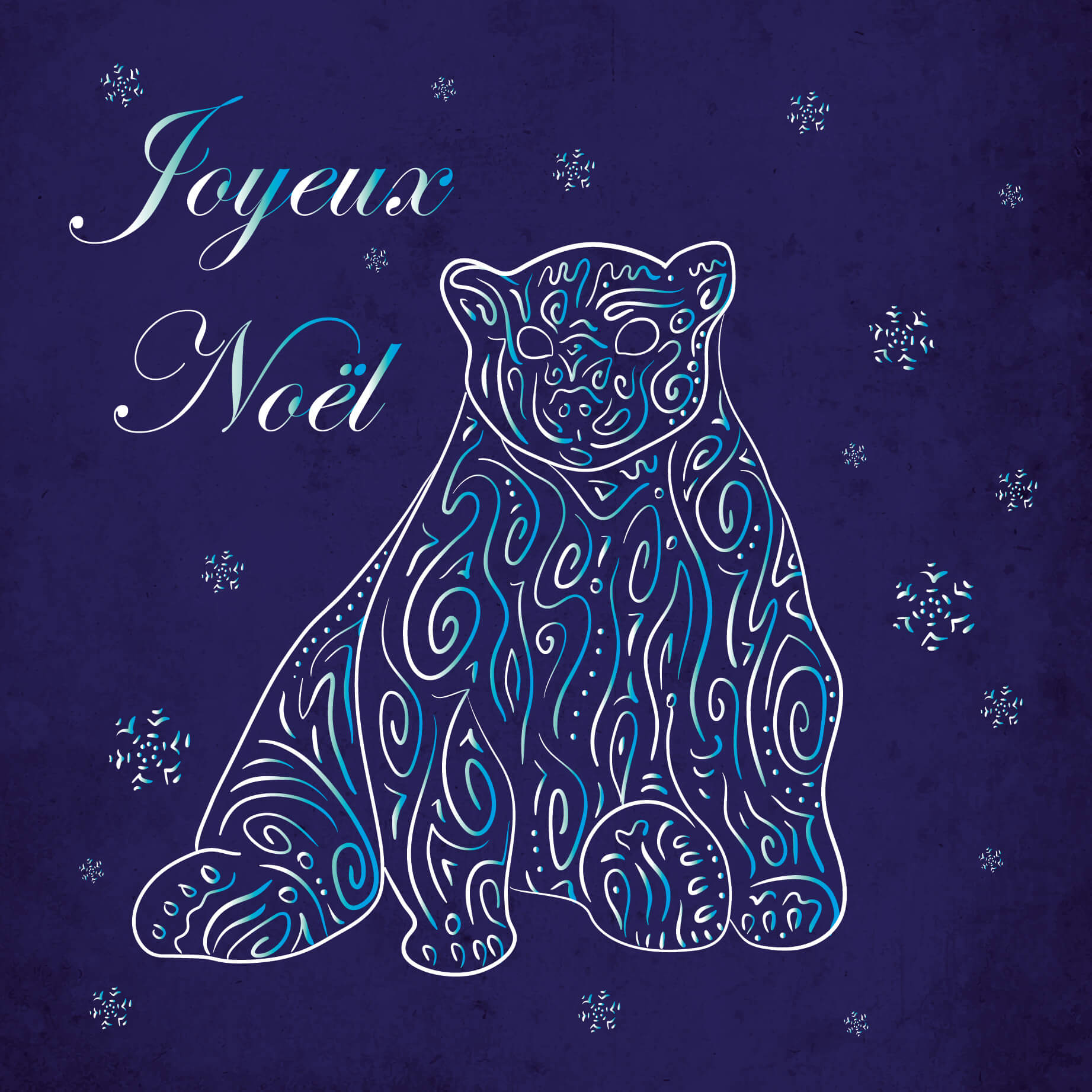 Lot de 5 cartes de noël – Image 11