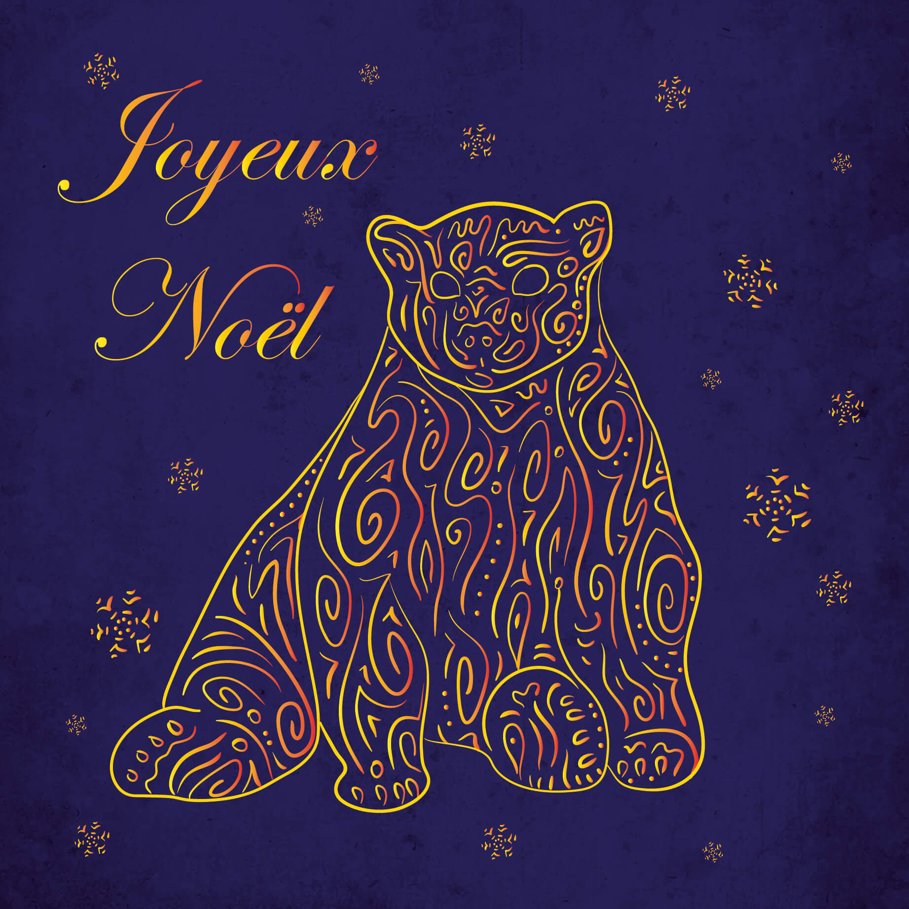 Lot de 5 cartes de noël – Image 7