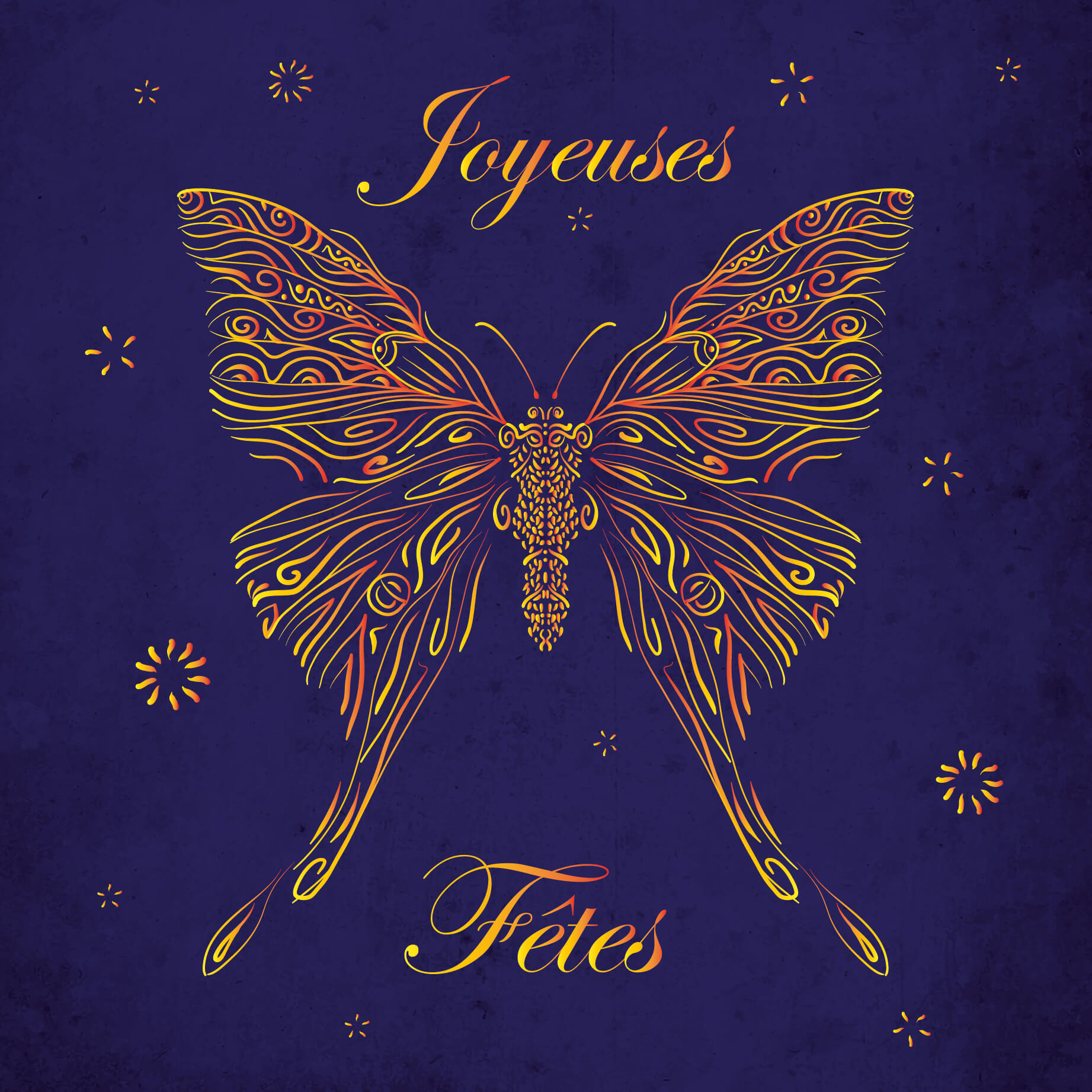 Lot de 5 cartes de noël – Image 3