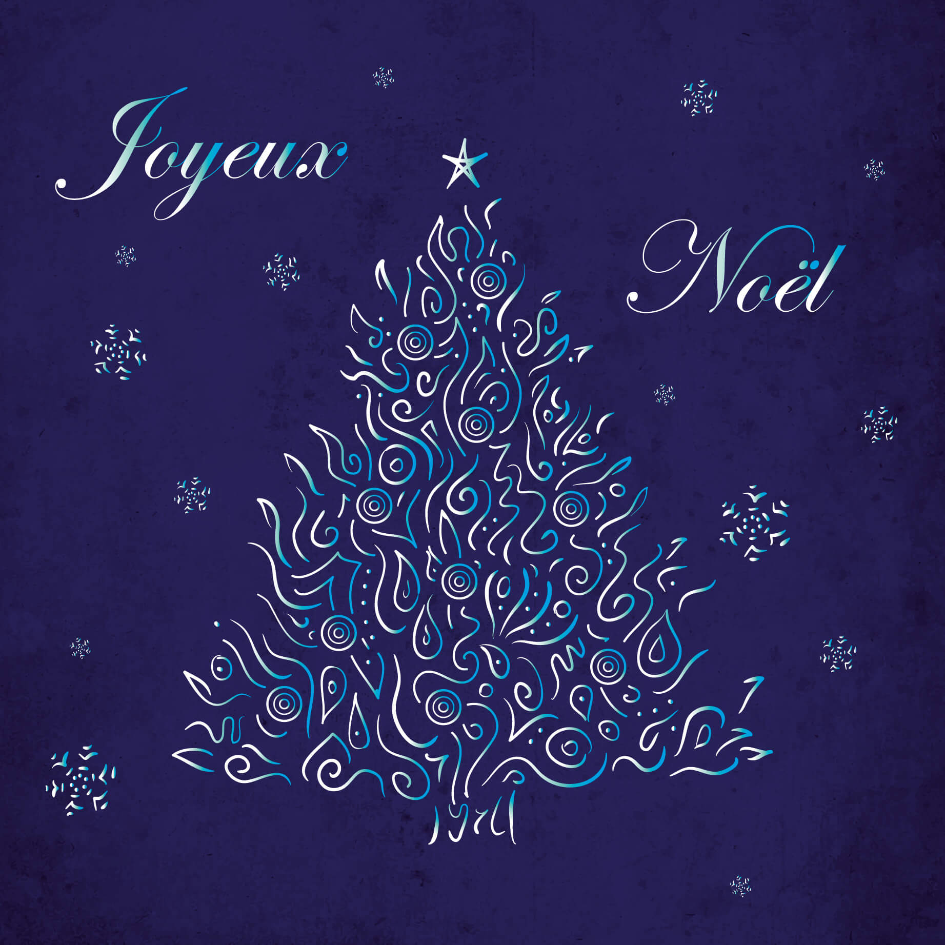 Lot de 5 cartes de noël – Image 2