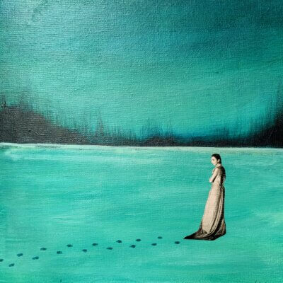 Prêtresse - 27 x 27cm