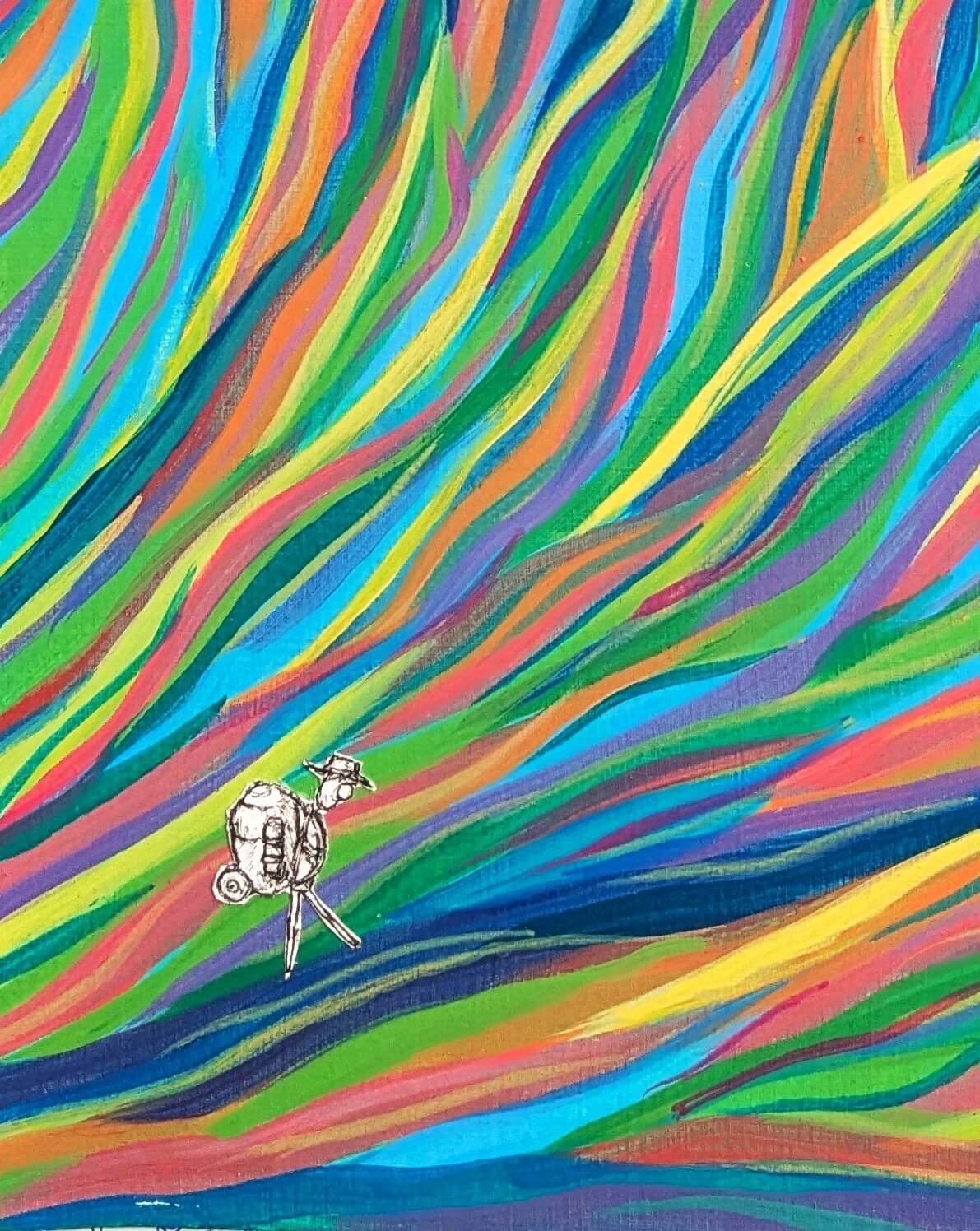 Randonnée - 30 × 40cm – Image 2