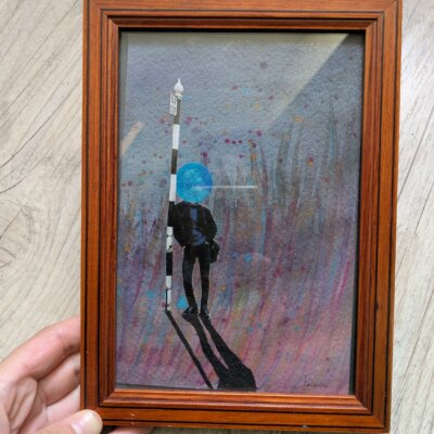 Attente - 18 x 13cm